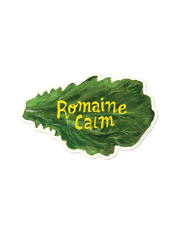 Romaine Calm Sticker