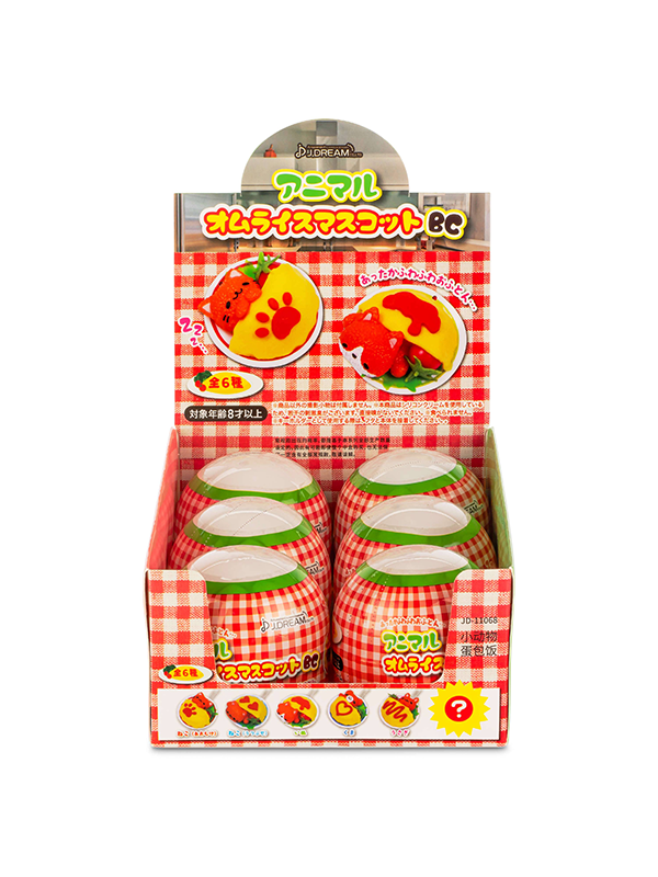 Animal Omurice Omelet Blind Capsule: Assorted