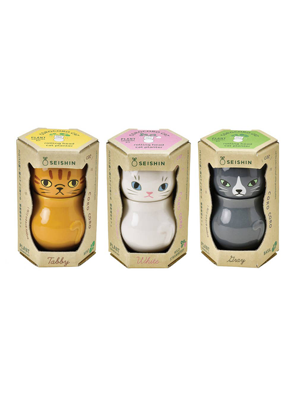 Corocoro Cat Planter: Assorted