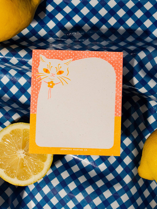 Loaf Cat Mini Notepad