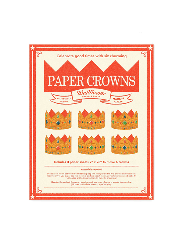 Royal Gem's Paper Crowns