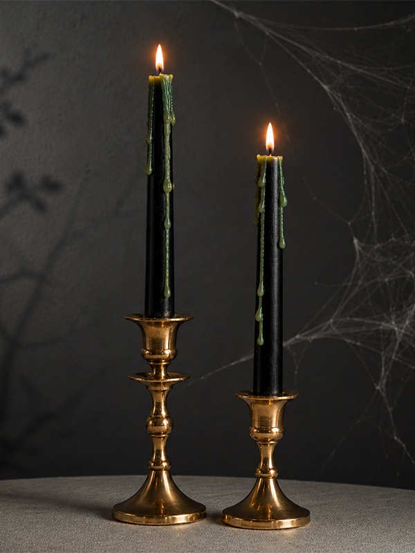 Color Dripping Candles: Witches Brew (Set of 2)