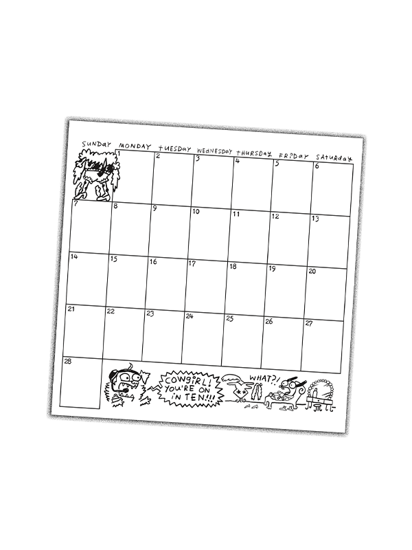 2027 Cowgirl Calendar