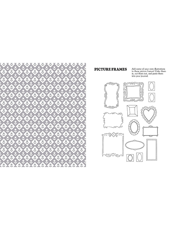 Craft & Create: A Junk Journal Coloring Adventure