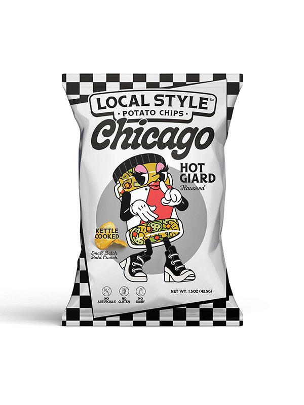 Local Style Chicago Potato Chip: Hot Giard
