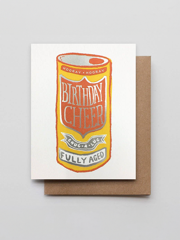 Birthday Cheer Beer Card