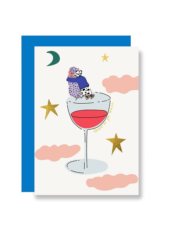 Cheers To You Mum Card