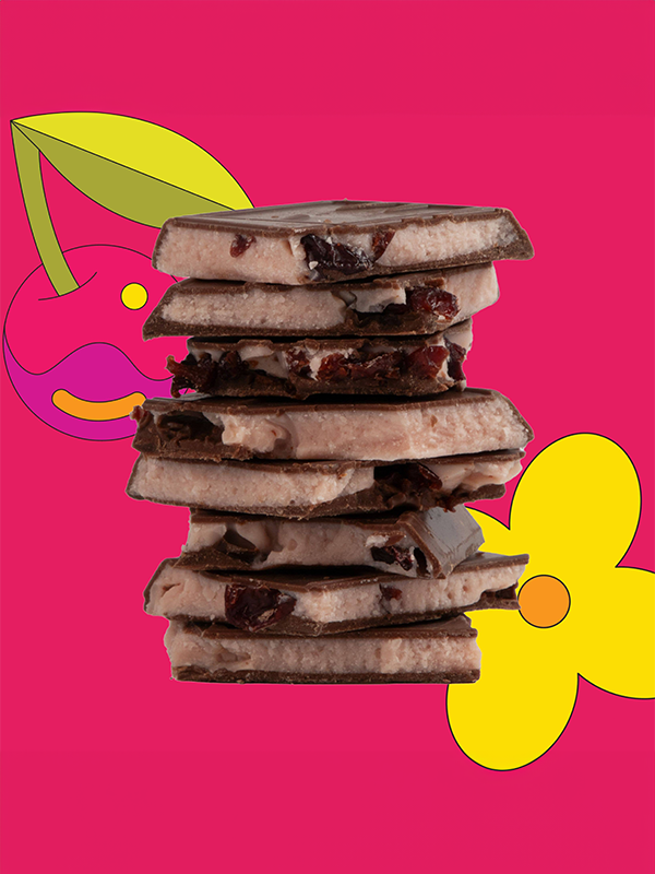 Cherry Bomb Truffle Bar