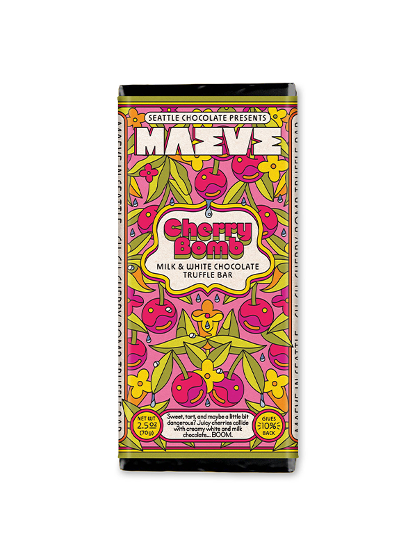 Cherry Bomb Truffle Bar