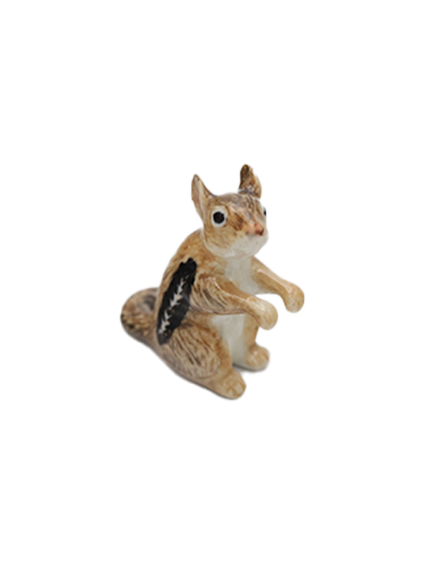 Porcelain Miniature: Chipper Chipmunk