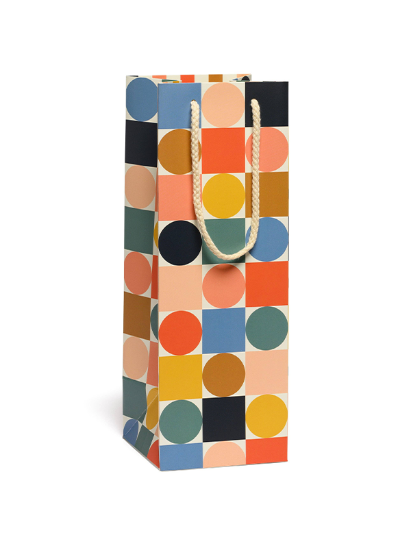 Circles and Squares Booze Bag