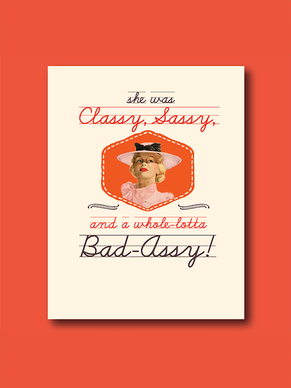 Classy Badassy Card