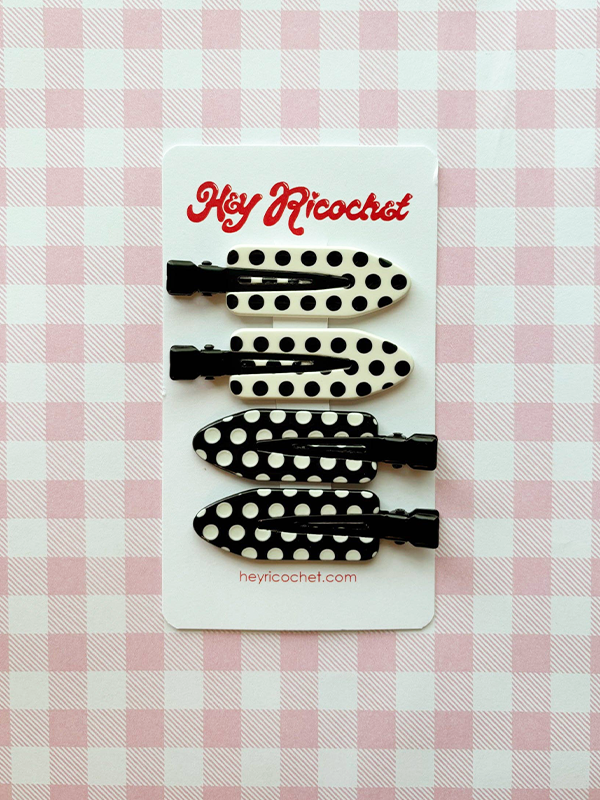 Polka Dot Setting Clips