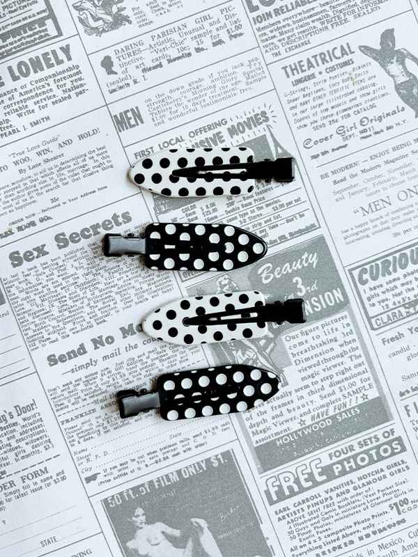 Polka Dot Setting Clips