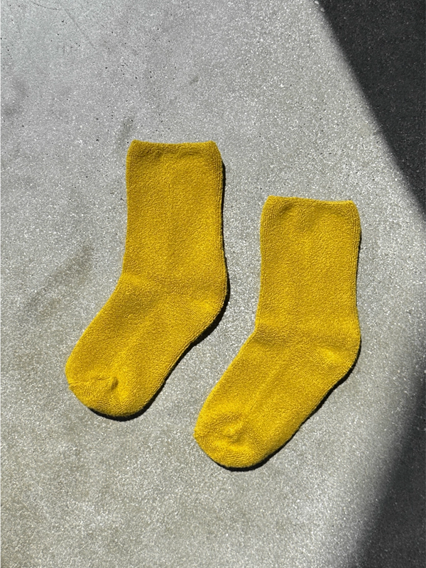 Cloud Socks: Green Olive