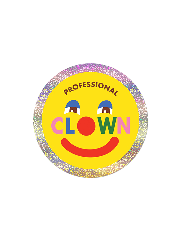 Professional Clown Sticker