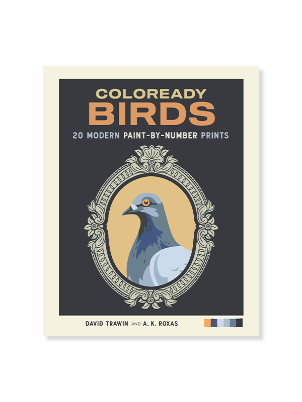 Coloready Birds: 20 Modern Paint-by-Number Prints