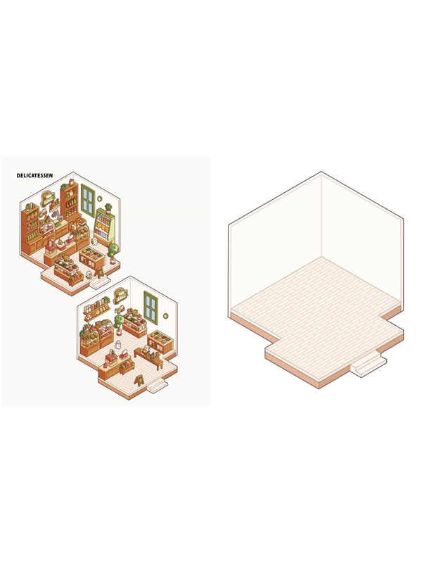Cute 'n' Cozy Sticker Therapy: Cute 'n' Cozy Town