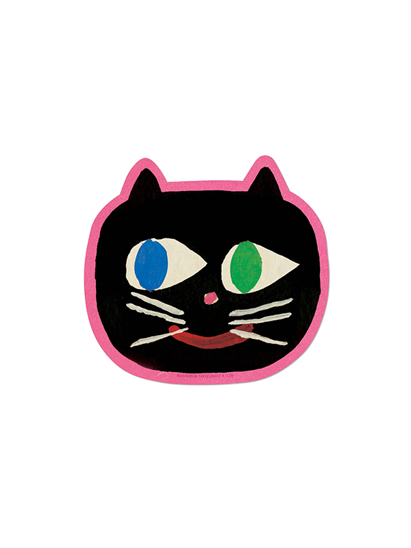 Cool Cat Sticker