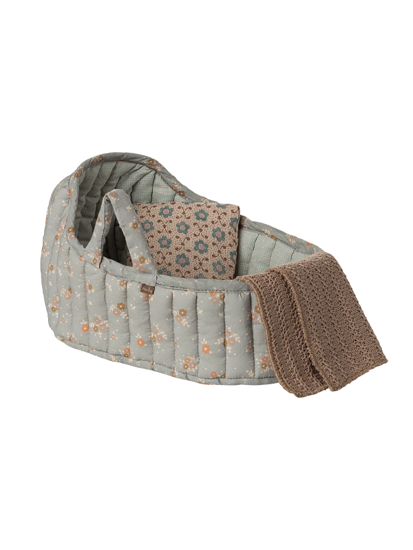 Large Carry Cot: Blue