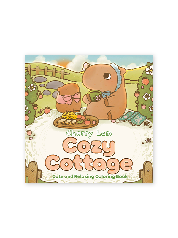 Cozy Cottage Coloring Book