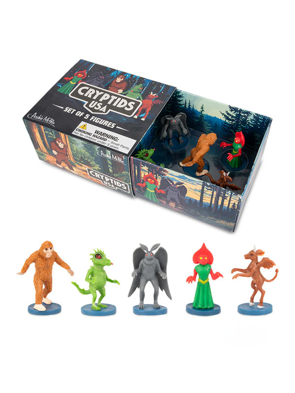 Cryptids USA Creature Playset: Set of 5 – Edge of Urge