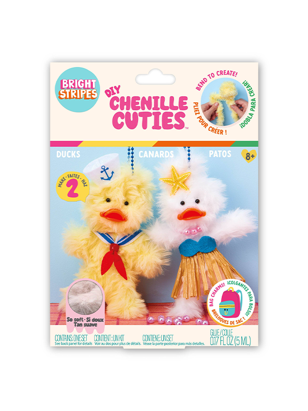 DIY Chenille Cuties: Ducks