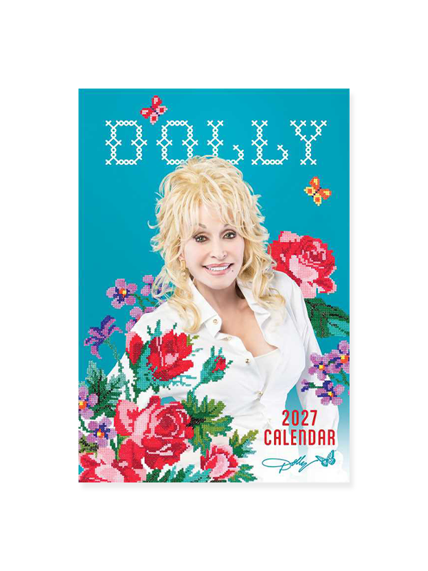Dolly Parton 2027 Monthly Pocket Planner Calendar