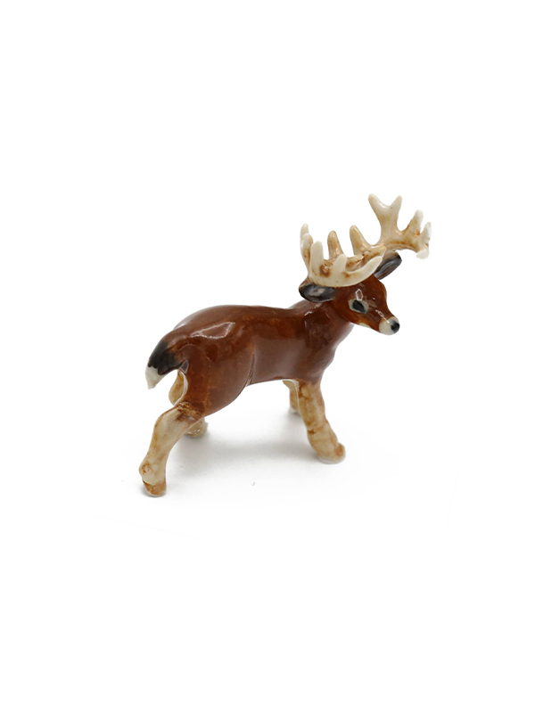 Porcelain Miniature: Buck Deer