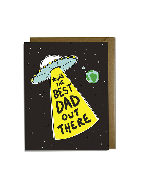 UFO Father's Day Card