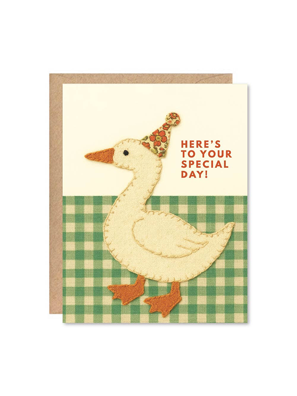 Special Day Duck Card