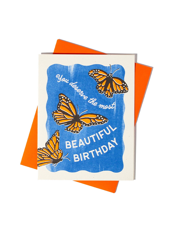 Beautiful Birthday Butterflies Card