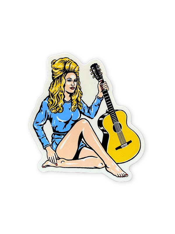 Dolly Pinup Sticker