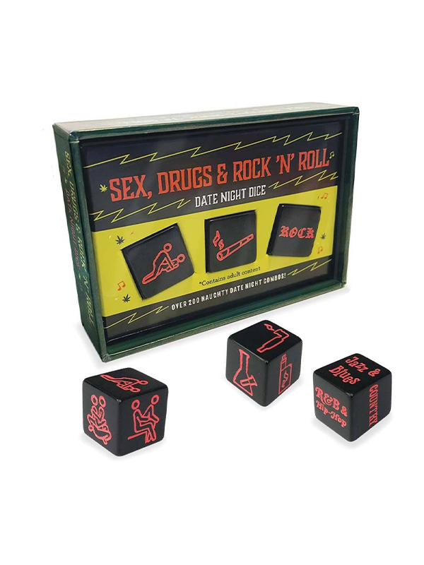 Sex, Drugs & Rock 'n' Roll: Date Night Dice