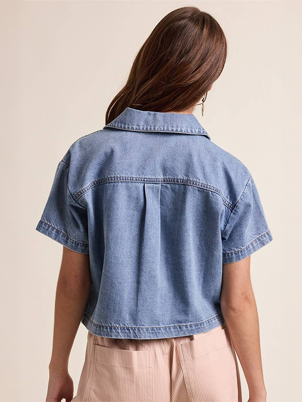 Denim Button Up Shirt