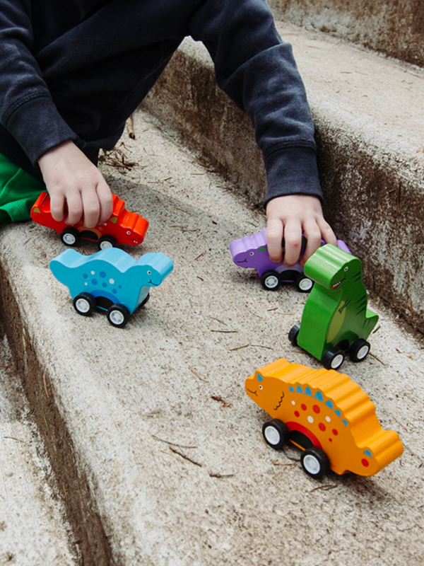 Dino Pull Back Toy: Assorted