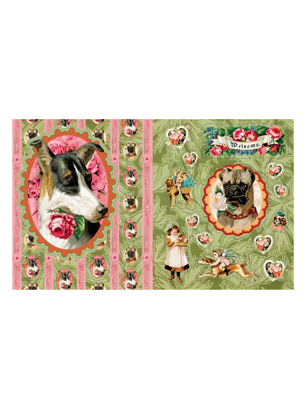Cynthia Hart's Victoriana Dogs: The Sticker Book
