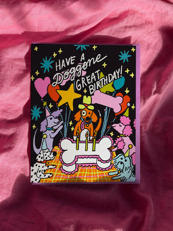 Doggone Birthday Card