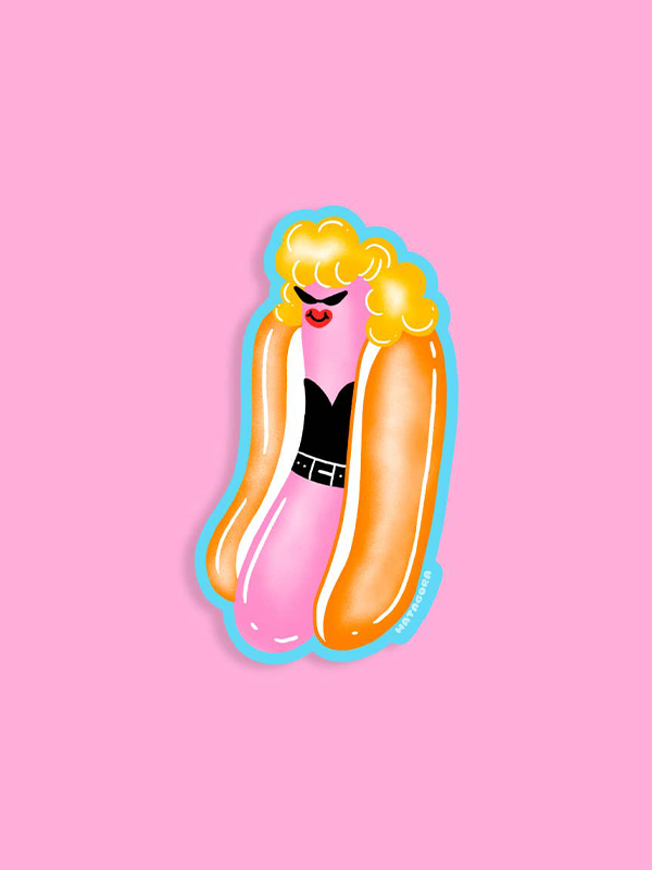 Bad Sandy Sticker