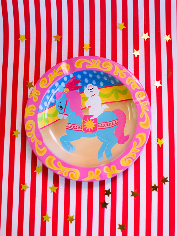 Dog & Pony Show Metal Ashtray