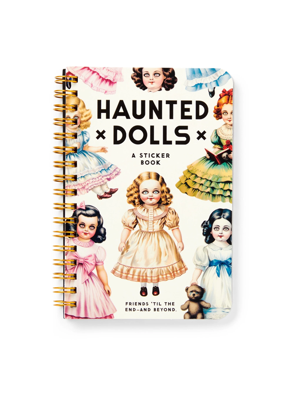 Haunted Dolls Sticker Book
