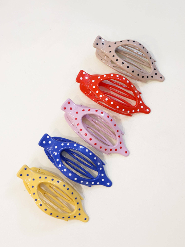 Polka Dot Lay Down 2.0 Claw: Assorted