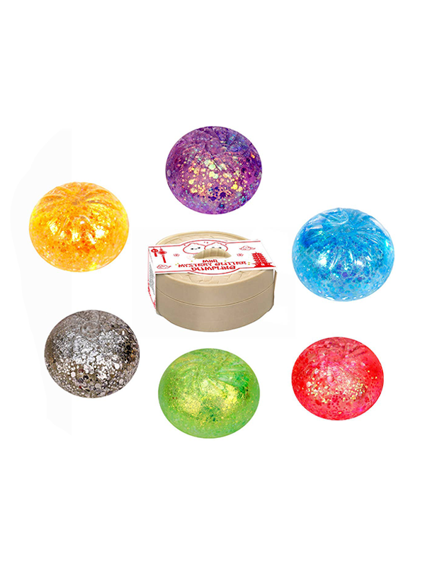 Mini Mystery Glitter Dumpling Squishy: Assorted