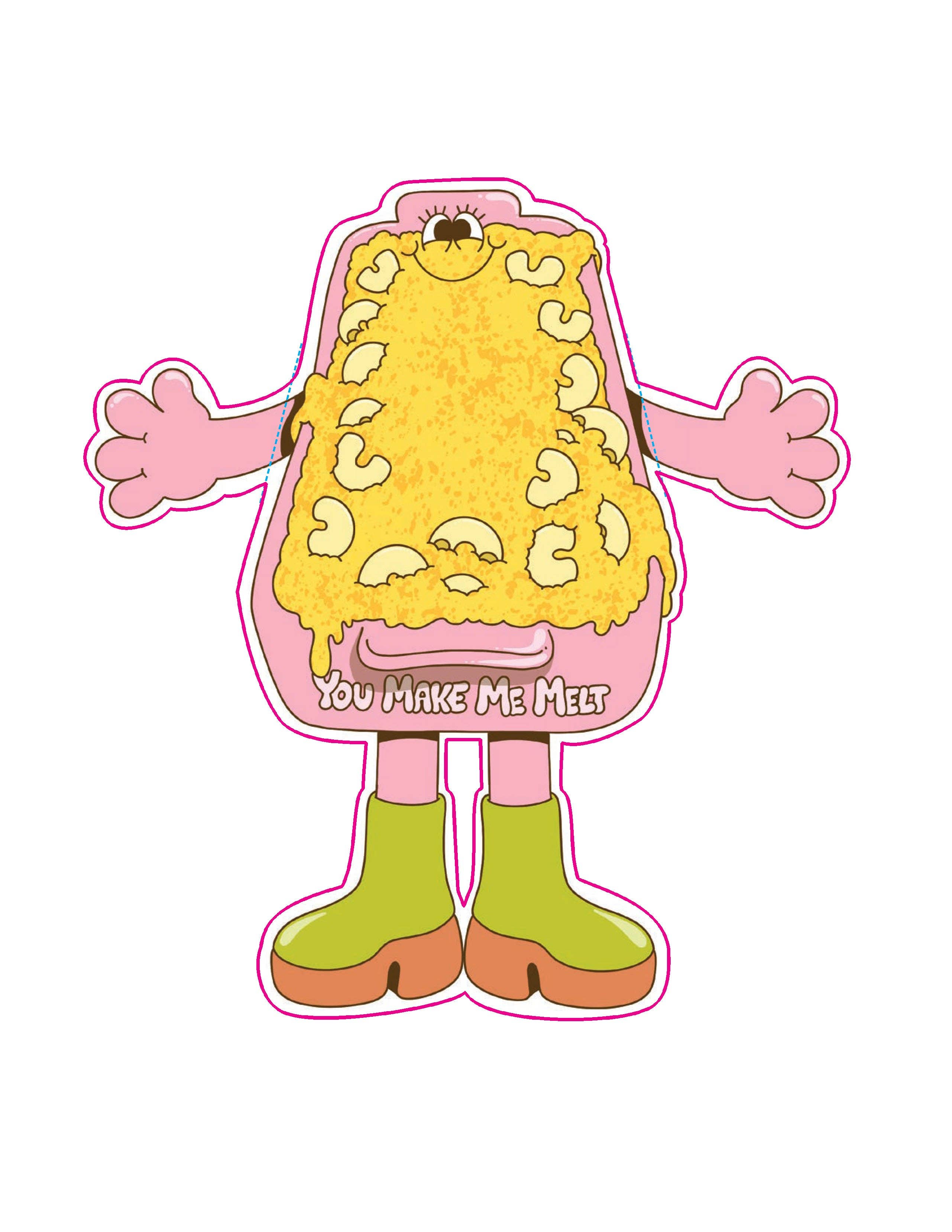 Comfort Food Hugs Notecards