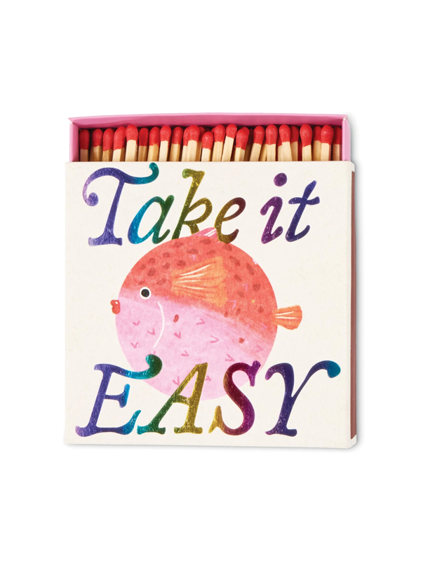 Square Boxed Matches: Take It Easy