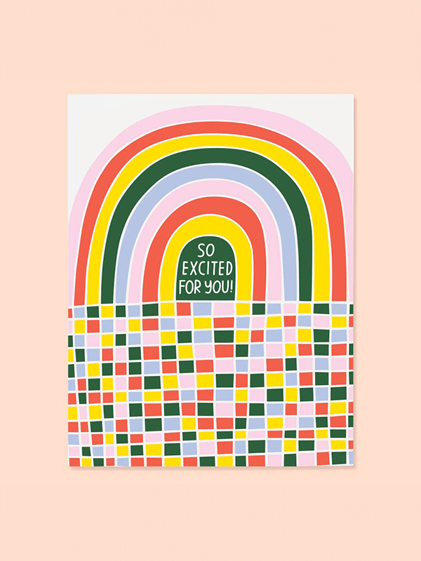 Excited For You Card