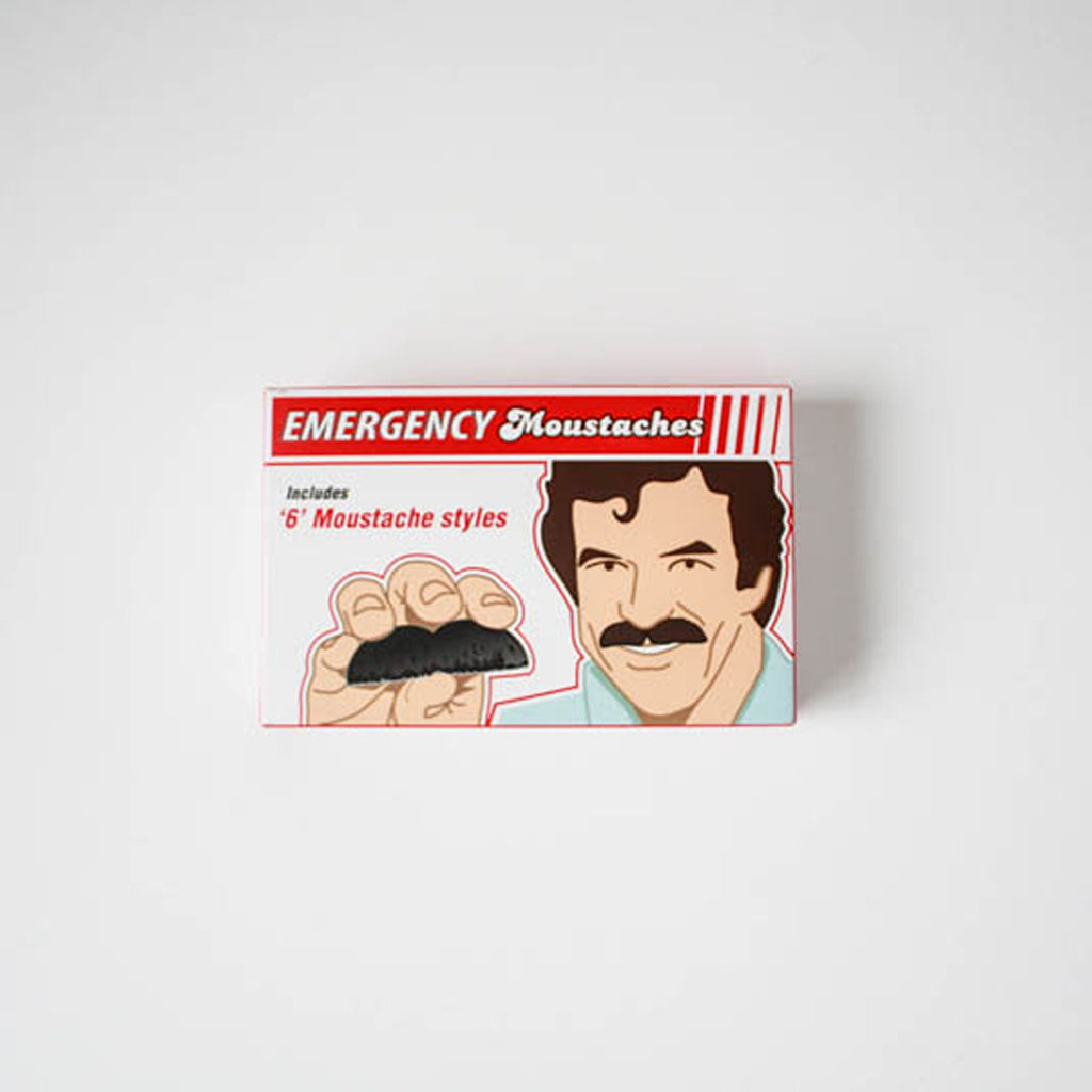 Colorful toy moustaches in various shapes and sizes, perfect for fun dress-up or party props.