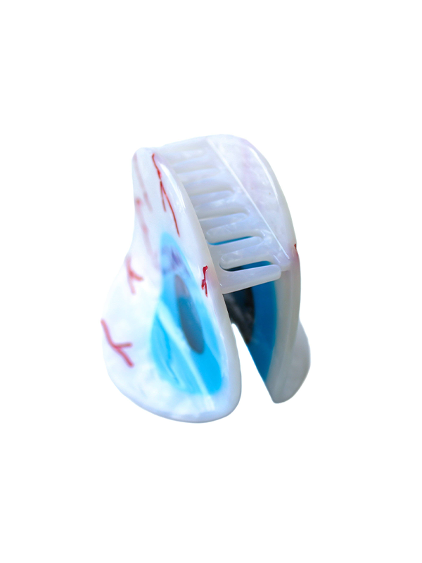 Eyeball Hair Claw: Blue