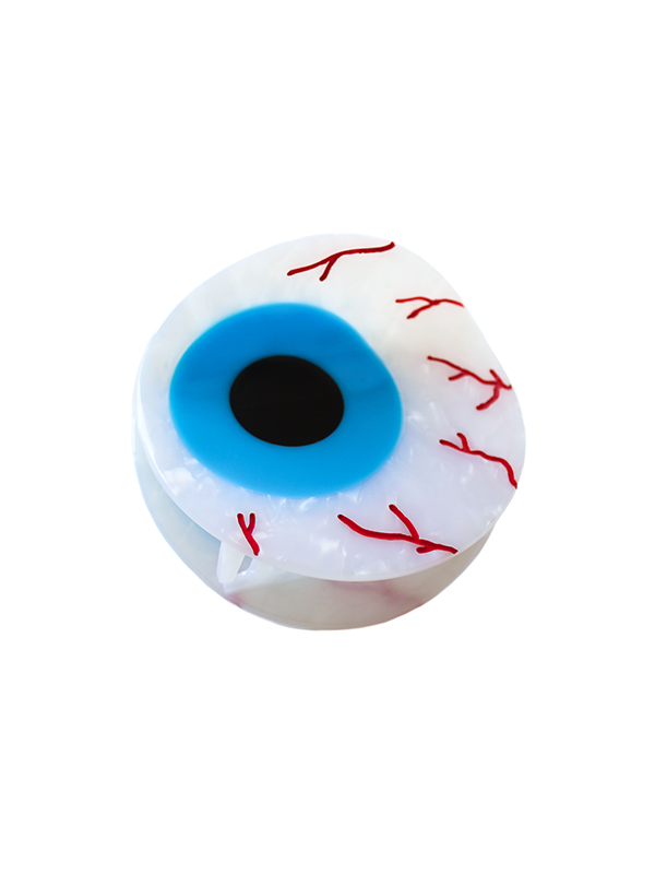 Eyeball Hair Claw: Blue
