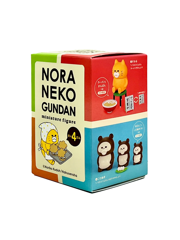 Cat Noraneko Gundan Figurine Blind Box: Assorted